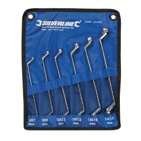 Clés à œil doubles bi-coudées, 6 pcs