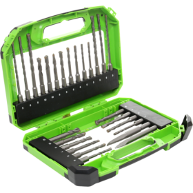 Coffret de forets et burins SDS 26 pièces KD994