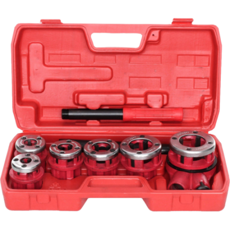 Fileteuse à main pour tuyaux - 6 pièces KD332
