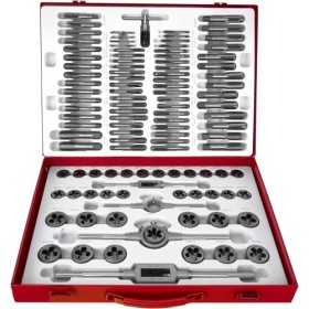 Tarauds et filières 110 pièces KD10250
