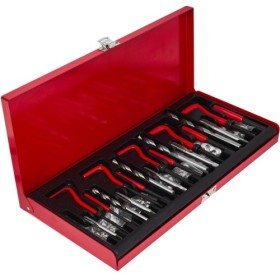 Kit de réparation de filetage de tarauds 131 pièces KD10590
