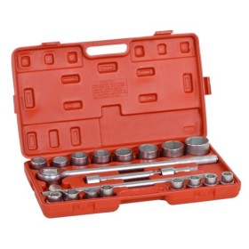 Jeu de douilles 12 pans 3/4", 21 pièces, KD305