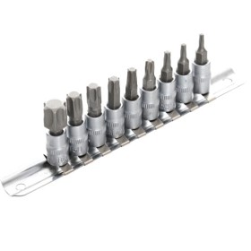 Coffret de douilles 1/4", 9 pièces. KD10241