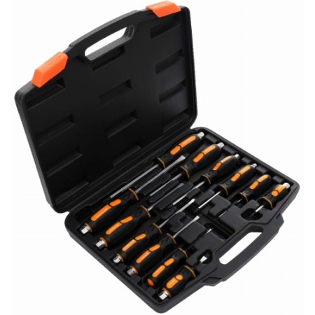 Jeu de 12 tournevis + étui KD10284