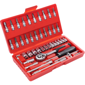 Coffret d'outils 46 pièces avec clés à douille KD10525