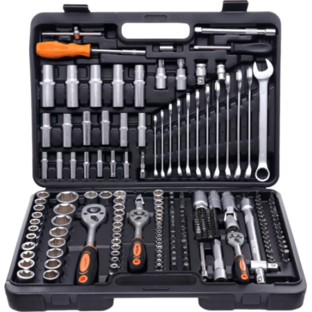 Coffret d'outils de 219 pièces avec clés à douille KD10470