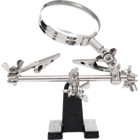 Support de précision avec loupe KD10454