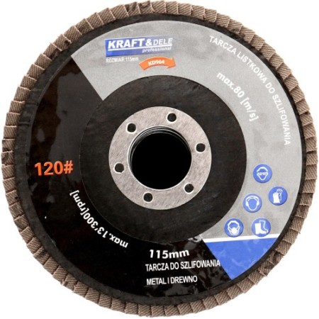 Disque à lamelles 115 mm P60 KD961