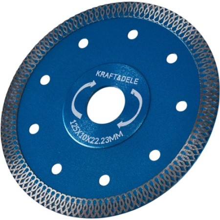 Disque diamanté pour grès cérame, carrelage 125 mm KD1959