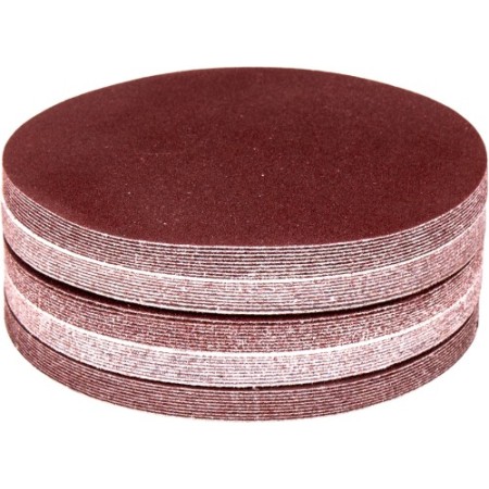 Papier de verre, 50 disques de 125 mm P120 avec velcro KD11805