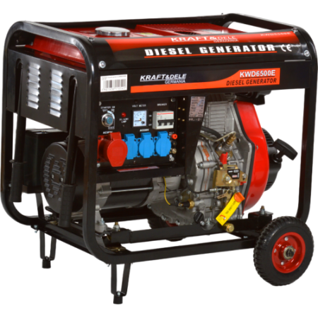 Générateur électrique KD120 de 6,5 kW, 12/230/380 V