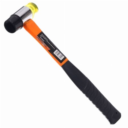 Marteau en caoutchouc-plastique de 30 mm en fibre de verre KD905