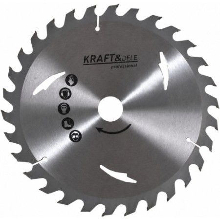 Lame de scie en carbure de 200 mm pour bois 24 dents KD1021