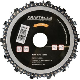 Disque à chaîne pour bois 125x22,2mm KD1060