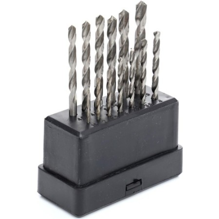 Forets HSS pour métal et bois, lot de 13, KD10223