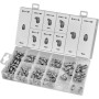 Graisseurs et raccords de graissage 110 pièces M6/M8/M10 KD10507