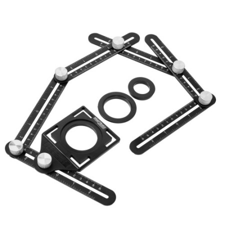 Gabarit, jauge, motif, marqueur de trous pour carrelage KD10385