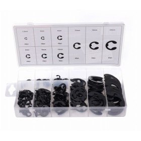 Kit de montage de bagues de verrouillage E-CLIPS 300 pièces KD10484