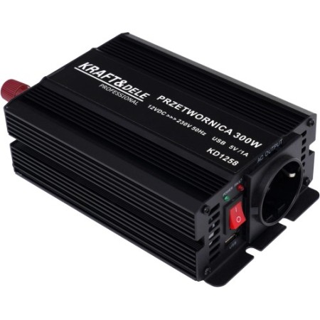 Convertisseur 12 V vers 230 V 300 W / 600 W à onde sinusoïdale corrigée KD1258