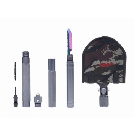 Pelle de survie militaire multifonctionnelle KD10657