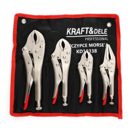Pince à verrouillage Morse 4 pièces KD10338