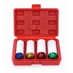 Jeu de douilles à jante 17/19/21/22 mm 1/2" KD10523