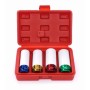Jeu de douilles à jante 17/19/21/22 mm 1/2" KD10523