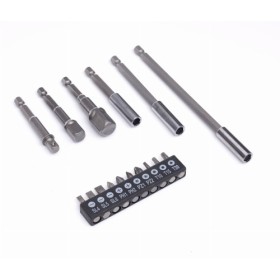 Ensemble de 16 porte-embouts, adaptateurs et embouts KD10955