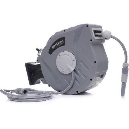 Enrouleur de tuyau d'arrosage automatique 20 m + 2 m 1/2" KD2083