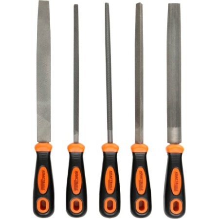 Jeu de limes métalliques 200 mm KD10891