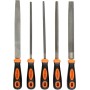 Jeu de limes métalliques 200 mm KD10891