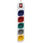 Rallonge électrique 5 m, 5 prises KD4010