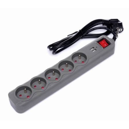 Rallonge électrique avec prises USB 1,5 m KD4033