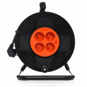 Enrouleur de rallonge de jardin 50 m / 3 x 2,5 mm KD4018