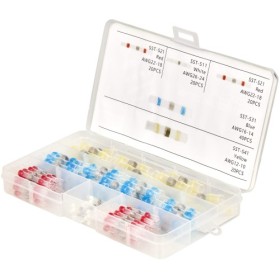 Gaine thermorétractable étamée, 120 pièces, KD10491