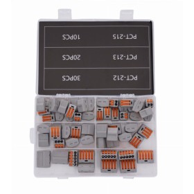 Lot de 60 connecteurs rapides pour fil KD10496