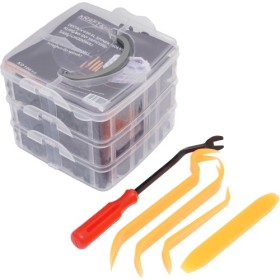 Ensemble de goupilles, attaches et clips pour sellerie automobile, 630 pièces, + extracteur et tire-filets KD10612