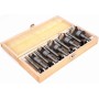 Jeu de poinçons à nœuds et à épingles, 10 pièces, 15-35 mm KD979