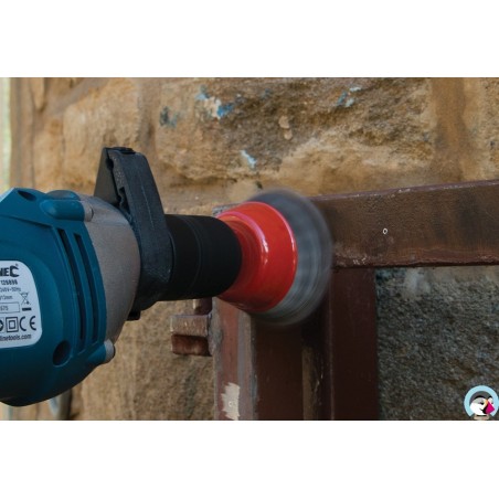 Brosse boisseau à fils d'acier torsadés