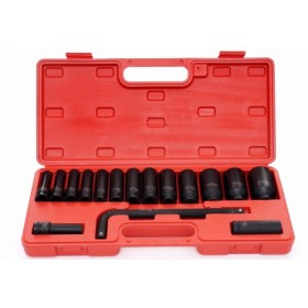 Douilles à chocs 1/2" 10-32 mm, lot de 16, KD11755