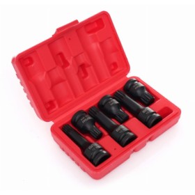 Douilles à chocs 1/2" M14 M16 M18, lot de 6 (KD11761)