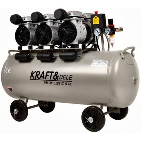 Compresseur sans huile 100 L 3 x 1500 W KD1397