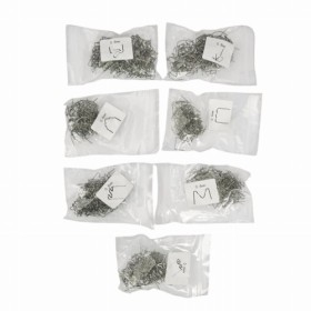 Agrafes de soudage plastique, 800 pièces, KD10765