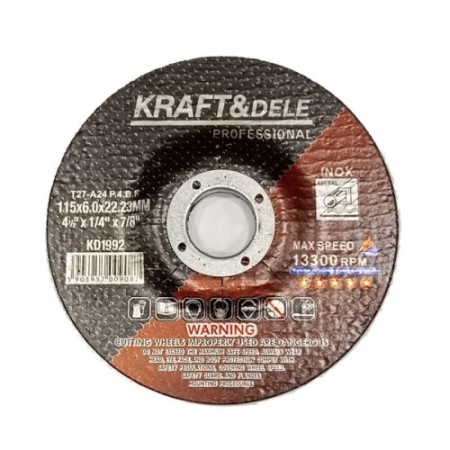 DISQUE À DÉCOUPER LES MÉTAUX KD1992