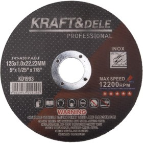 Disque à tronçonner les métaux 125 x 1,0 x 22,23 mm KD1993