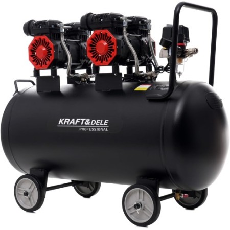 Compresseur sans huile 100 L 2 x 1500 W KD1387