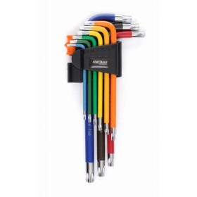 Jeu de 9 clés Allen Torx colorées KD11930
