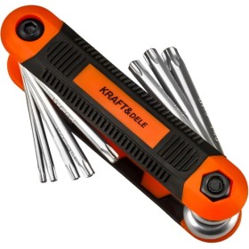 Jeu de 8 clés Torx pliables KD11935