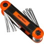 Jeu de 8 clés Torx pliables KD11935