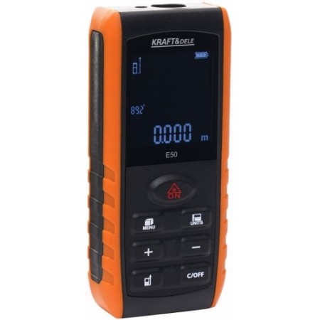 TÉLÉMÈTRE LASER 50M KD11417
